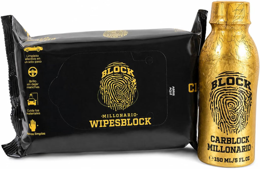 Kit #1 — CarBlock Perfume + WipesBlock Interior Wipes
