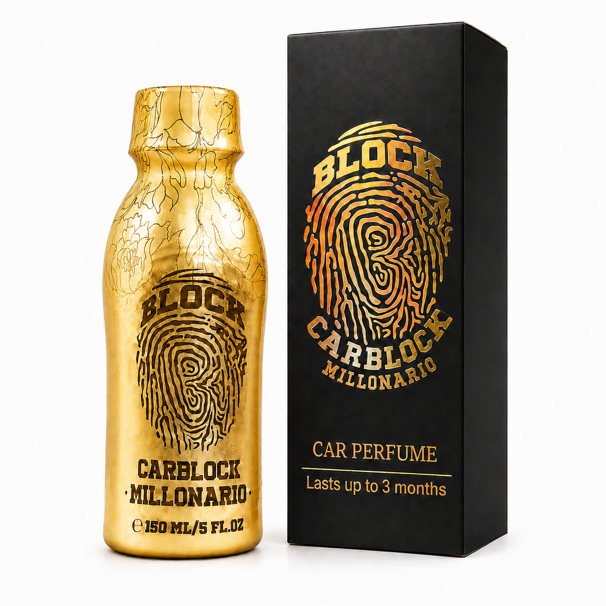Carblock Liquid Car Perfume and Odor Eliminator - 150 ml (Up to 3 Months)