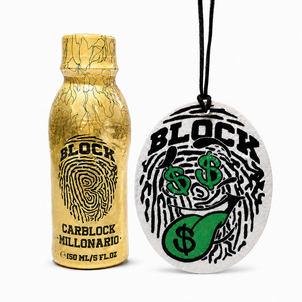 Kit #2 — CarBlock Perfume + Citrus Hanging Card